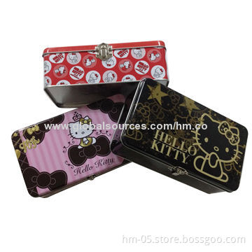Tin Box, Suitable for Food, Candy, Chocolate, Coffee, Tea, Cosmetic and Cookies Packaging